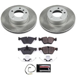 Kies-Motorsports PowerStop Power Stop 2006 BMW 325i Front Semi-Coated Rotor Kit
