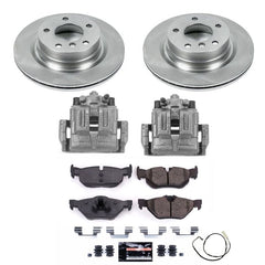 Kies-Motorsports PowerStop Power Stop 2006 BMW 325i Rear Autospecialty Brake Kit w/Calipers