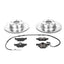Kies-Motorsports PowerStop Power Stop 2006 BMW 325i Rear Z23 Evolution Sport Brake Kit