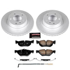Kies-Motorsports PowerStop Power Stop 2006 BMW 325i Rear Z23 Evolution Sport Coated Brake Kit