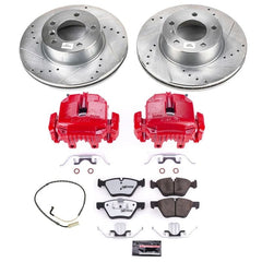 Kies-Motorsports PowerStop Power Stop 2006 BMW 325xi Front Z26 Street Warrior Brake Kit w/Calipers