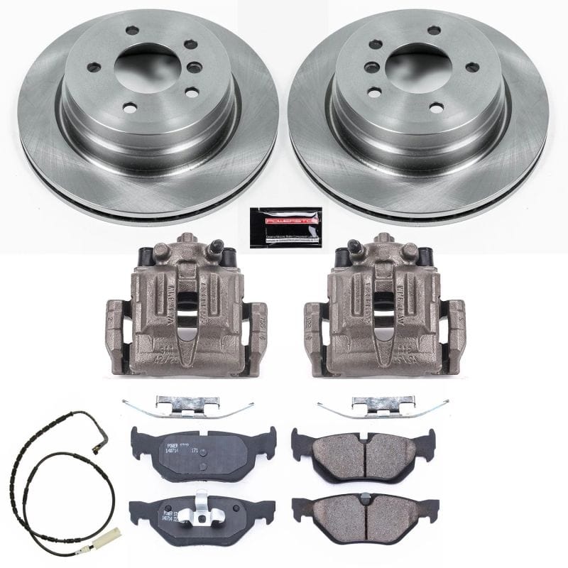 Kies-Motorsports PowerStop Power Stop 2006 BMW 325xi Rear Autospecialty Brake Kit w/Calipers Main image