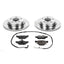 Kies-Motorsports PowerStop Power Stop 2006 BMW 325xi Rear Z23 Evolution Sport Brake Kit
