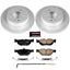 Kies-Motorsports PowerStop Power Stop 2006 BMW 325xi Rear Z23 Evolution Sport Coated Brake Kit