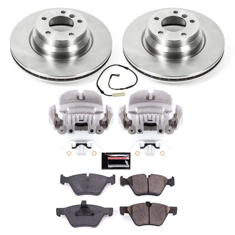 Kies-Motorsports PowerStop Power Stop 2006 BMW 330i Front Autospecialty Brake Kit w/Calipers Main image