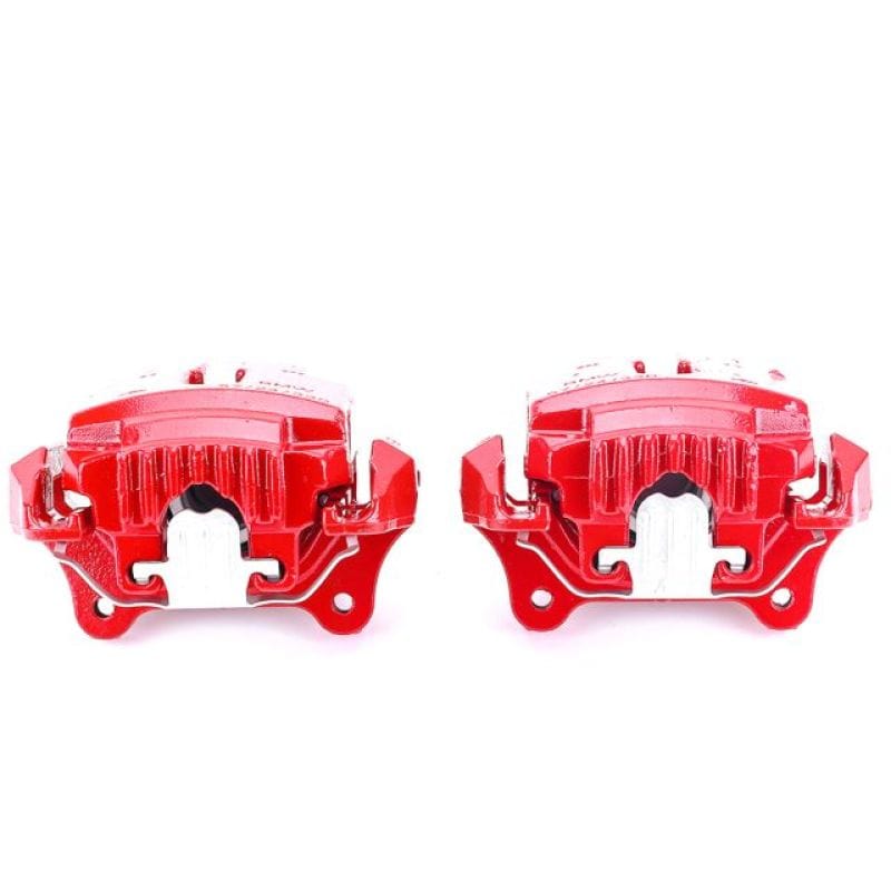 Kies-Motorsports PowerStop Power Stop 2006 BMW 330i Front Red Calipers w/Brackets - Pair Main image