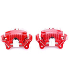 Kies-Motorsports PowerStop Power Stop 2006 BMW 330i Front Red Calipers w/Brackets - Pair