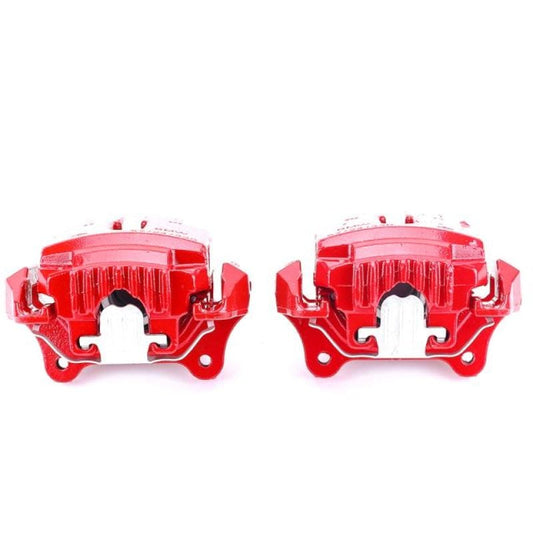 Kies-Motorsports PowerStop Power Stop 2006 BMW 330i Front Red Calipers w/Brackets - Pair