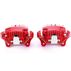 Kies-Motorsports PowerStop Power Stop 2006 BMW 330i Front Red Calipers w/Brackets - Pair
