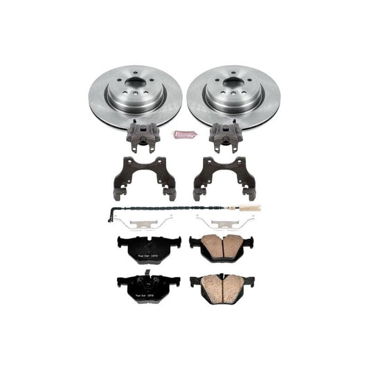 Kies-Motorsports PowerStop Power Stop 2006 BMW 330i Rear Autospecialty Brake Kit w/Calipers