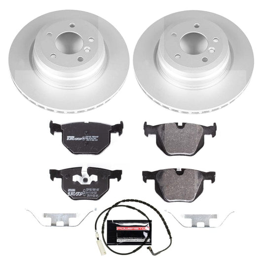 Kies-Motorsports PowerStop Power Stop 2006 BMW 330i Rear Euro-Stop Brake Kit