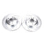 Kies-Motorsports PowerStop Power Stop 2006 BMW 330i Rear Evolution Drilled & Slotted Rotors - Pair