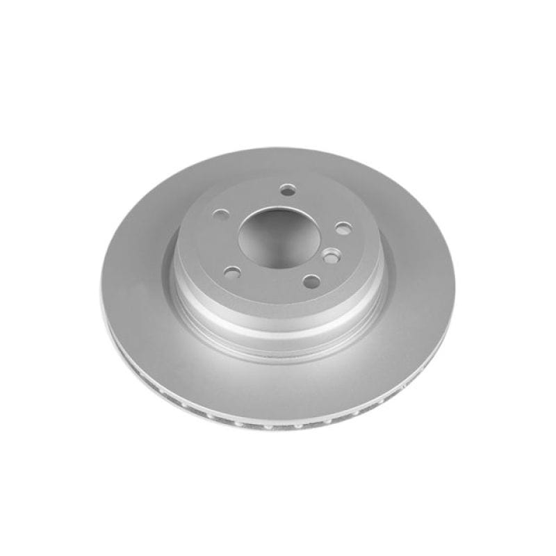 Kies-Motorsports PowerStop Power Stop 2006 BMW 330i Rear Evolution High Carbon Geomet Coated Rotor