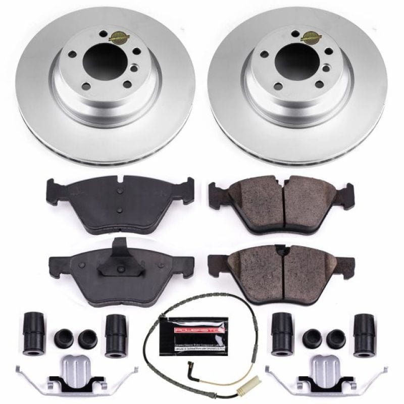 Kies-Motorsports PowerStop Power Stop 2006 BMW 330xi Front Z23 Evolution Sport Coated Brake Kit Main image