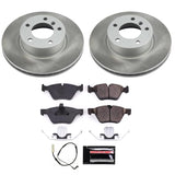 Kies-Motorsports PowerStop Power Stop 2007 BMW 328xi Front Semi-Coated Rotor Kit