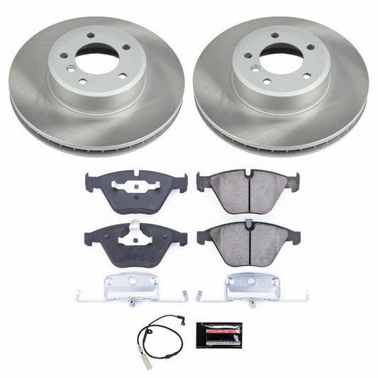 Kies-Motorsports PowerStop Power Stop 2008 BMW 535xi Front Semi-Coated Rotor Kit