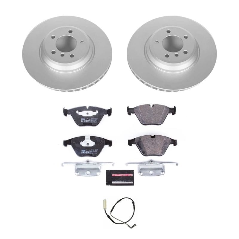 Kies-Motorsports PowerStop Power Stop 2009 BMW 335d Front Euro-Stop Brake Kit Main image