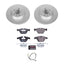 Kies-Motorsports PowerStop Power Stop 2009 BMW 335d Front Euro-Stop Brake Kit