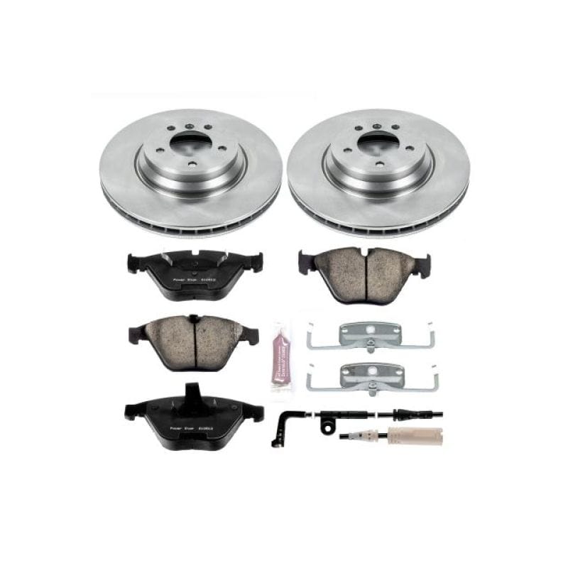 Kies-Motorsports PowerStop Power Stop 2009 BMW 335i xDrive Front Autospecialty Brake Kit Main image