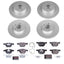 Kies-Motorsports PowerStop Power Stop 2009 BMW 335i xDrive Front & Rear Euro-Stop Brake Kit