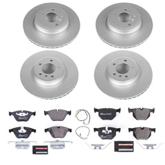 Kies-Motorsports PowerStop Power Stop 2009 BMW 335i xDrive Front & Rear Euro-Stop Brake Kit