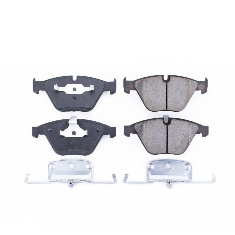 Kies-Motorsports PowerStop Power Stop 2011 BMW 1 Series M Front Z17 Evolution Ceramic Brake Pads w/Hardware Main image