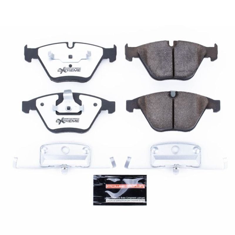 Kies-Motorsports PowerStop Power Stop 2011 BMW 1 Series M Front Z26 Extreme Street Brake Pads w/Hardware Main image