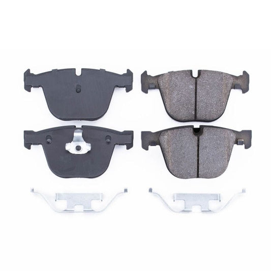 Kies-Motorsports PowerStop Power Stop 2011 BMW 1 Series M Rear Z17 Evolution Ceramic Brake Pads w/Hardware