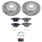 Kies-Motorsports PowerStop Power Stop 2011 BMW 535i xDrive Front Semi-Coated Rotor Kit