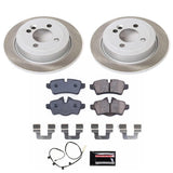 Kies-Motorsports PowerStop Power Stop 2013 Mini Cooper Rear Semi-Coated Rotor Kit