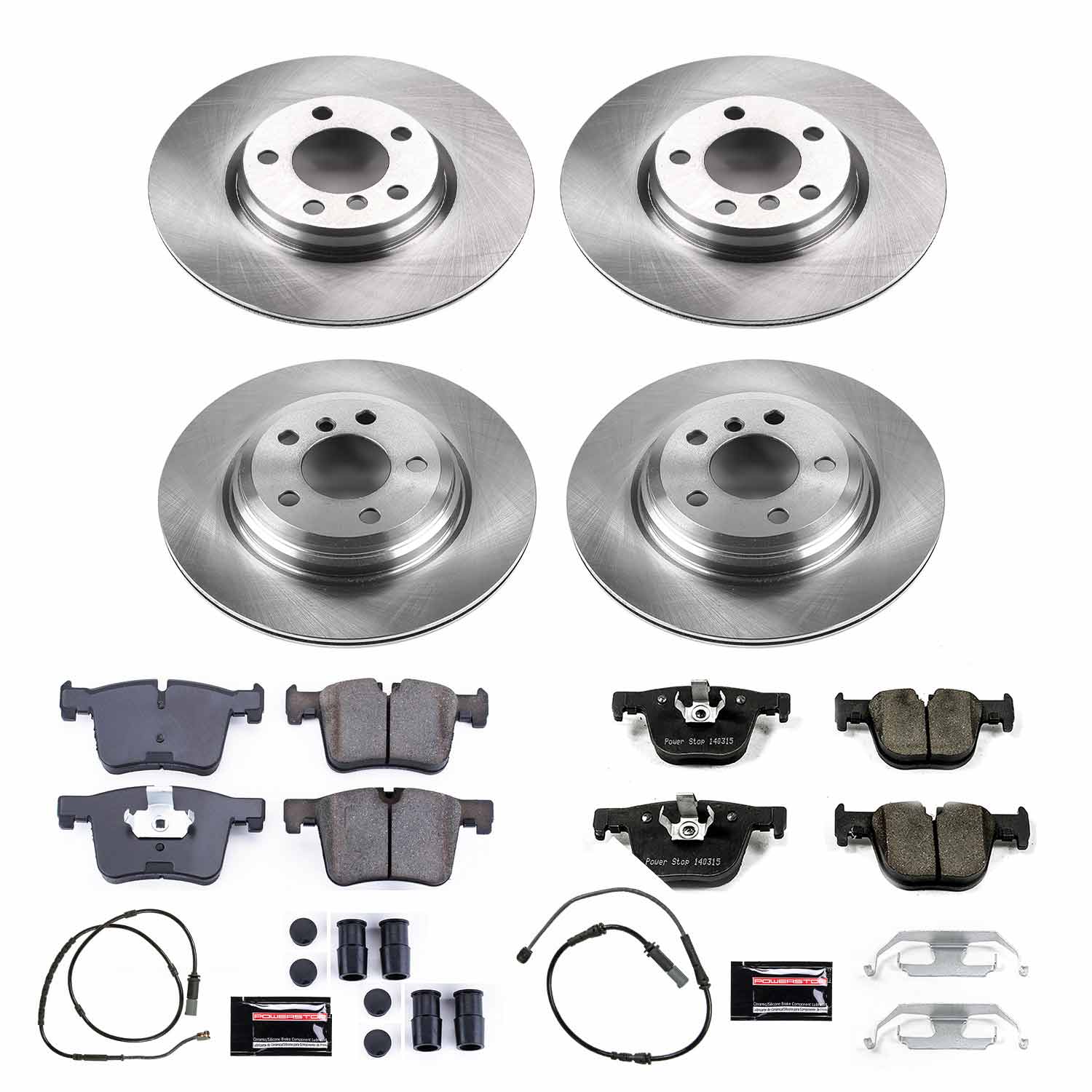 Kies-Motorsports PowerStop Power Stop 2015 BMW 328i xDrive Front & Rear Autospecialty Brake Kit Main image