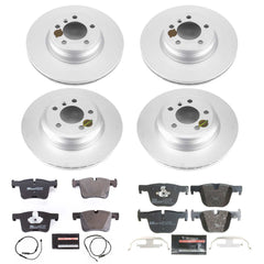 Kies-Motorsports PowerStop Power Stop 2015 BMW 328i xDrive Front & Rear Euro-Stop Brake Kit