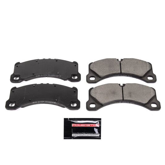 Kies-Motorsports PowerStop Power Stop 2015 Porsche Macan Front Z23 Evolution Sport Brake Pads w/Hardware