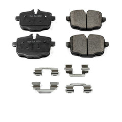 Kies-Motorsports PowerStop Power Stop 2017 BMW 530i Rear Z17 Evolution Ceramic Brake Pads w/Hardware
