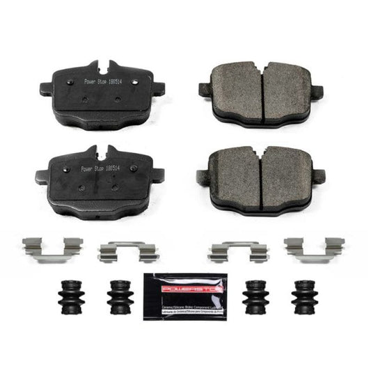 Kies-Motorsports PowerStop Power Stop 2017 BMW 530i Rear Z23 Evolution Sport Brake Pads w/Hardware