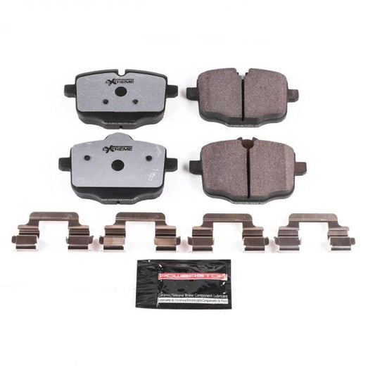 Kies-Motorsports PowerStop Power Stop 2017 BMW 530i Rear Z26 Extreme Street Brake Pads w/Hardware