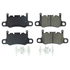 Kies-Motorsports PowerStop Power Stop 2017 Porsche Panamera Rear Z17 Evolution Ceramic Brake Pads w/Hardware