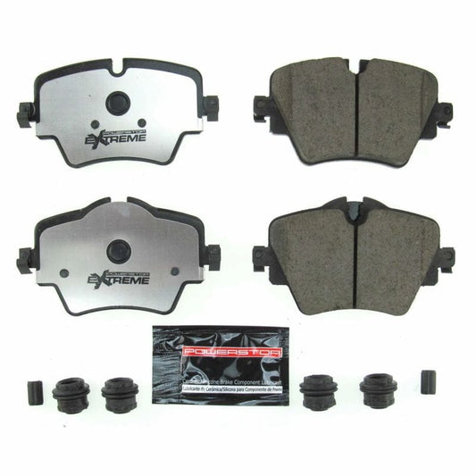 Kies-Motorsports PowerStop Power Stop 2019 BMW 330i Front Z26 Extreme Street Brake Pads w/Hardware