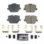 Kies-Motorsports PowerStop Power Stop 2019 BMW 330i Rear Z23 Evolution Sport Brake Pads w/Hardware