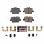 Kies-Motorsports PowerStop Power Stop 2019 BMW 330i Rear Z23 Evolution Sport Brake Pads w/Hardware