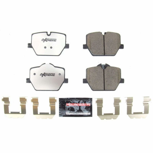 Kies-Motorsports PowerStop Power Stop 2019 BMW 330i Rear Z26 Extreme Street Brake Pads w/Hardware