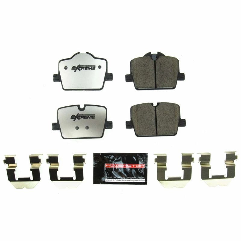 Kies-Motorsports PowerStop Power Stop 2019 BMW 330i Rear Z26 Extreme Street Brake Pads w/Hardware Main image