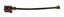 Kies-Motorsports PowerStop Power Stop 2019 Porsche Cayenne Rear Euro-Stop Electronic Brake Pad Wear Sensor