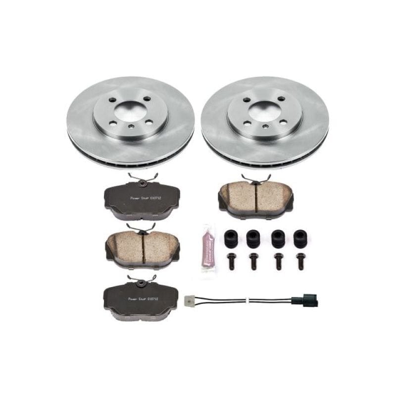 Kies-Motorsports PowerStop Power Stop 91-92 BMW 318i Front Autospecialty Brake Kit Main image