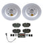 Kies-Motorsports PowerStop Power Stop 91-92 BMW 318i Front Euro-Stop Brake Kit