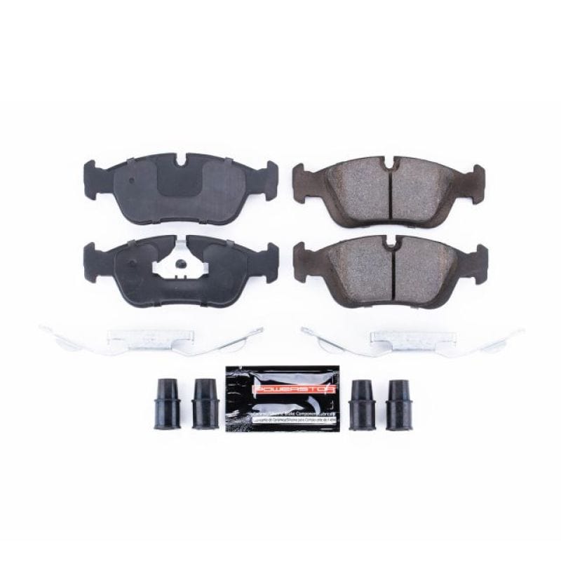 Kies-Motorsports PowerStop Power Stop 91-98 BMW 318i Front Z23 Evolution Sport Brake Pads w/Hardware Main image