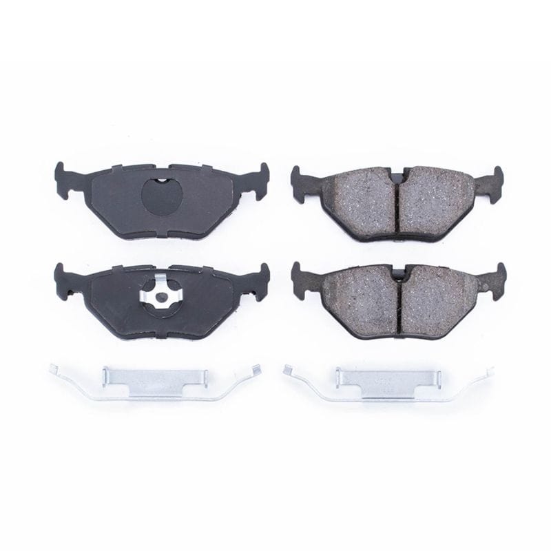 Kies-Motorsports PowerStop Power Stop 91-98 BMW 318i Rear Z17 Evolution Ceramic Brake Pads w/Hardware Main image