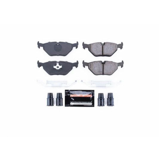 Kies-Motorsports PowerStop Power Stop 91-98 BMW 318i Rear Z23 Evolution Sport Brake Pads w/Hardware