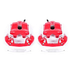 Kies-Motorsports PowerStop Power Stop 92-98 BMW 318i Front Red Calipers w/Brackets - Pair