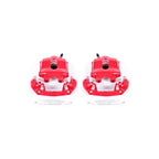Kies-Motorsports PowerStop Power Stop 92-98 BMW 318i Front Red Calipers w/Brackets - Pair